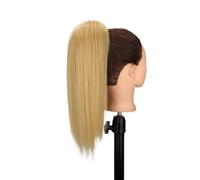 Coleta Postiza 16" Claw Clip in Ponytail Hair Extensions for Women,Fluffy Natural Looking Synthetic Long Straight Hairpiece for Daily Use ponytail extension(22)