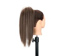 Coleta Postiza 16" Claw Clip in Ponytail Hair Extensions for Women,Fluffy Natural Looking Synthetic Long Straight Hairpiece for Daily Use ponytail extension(2-30)