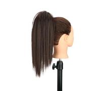 Coleta Postiza 16" Claw Clip in Ponytail Hair Extensions for Women,Fluffy Natural Looking Synthetic Long Straight Hairpiece for Daily Use ponytail extension(4)