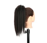 Coleta Postiza 16" Claw Clip in Ponytail Hair Extensions for Women,Fluffy Natural Looking Synthetic Long Straight Hairpiece for Daily Use ponytail extension(2)