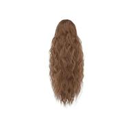 Coleta Postiza #4 Cola de caballo con cordón y ondas corporales, extensiones cabello humano clip ajustable Coleta