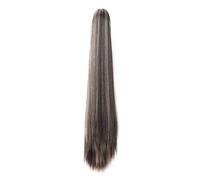 Coleta Postiza Extensión de cola caballo recta y larga con clip for mujeres niñas Coleta(24)