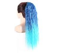 Coleta Postiza Extensiones de cola caballo pelo sintético rizado y for cosplay con cinta cordón Coleta(4027T5126)