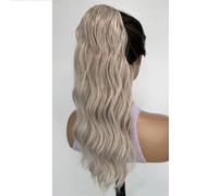 Coleta Sintética Ondulada De 45 Cm Para Mujer: Extensión De Cola De Caballo Sintética Con Cordón