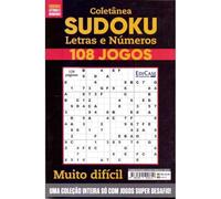 COLETâNEA SUDOKU LETRAS E NúMEROS ED.01
