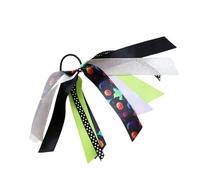 Coletas de Halloween - Cuerdas Para Cabello, Cintas Elásticas De Calabaza | Sujetadores Coletero Para Cabello, Soporte De Cola De Caballo De Halloween Accesorios Para Cabello Bo