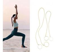 Coletero antienredos multicolor de 5 piezas, banda for el cabello suave for damas de 24" x 2,5 mm for evitar daños en el cabello, muy adecuada for surfear, hacer ejercicio, correr y otras actividades.