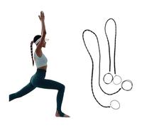 Coletero antienredos multicolor de 5 piezas, banda for el cabello suave for damas de 24" x 2,5 mm for evitar daños en el cabello, muy adecuada for surfear, hacer ejercicio, correr y otras actividades.