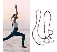 Coletero antienredos multicolor de 5 piezas, banda for el cabello suave for damas de 24" x 2,5 mm for evitar daños en el cabello, muy adecuada for surfear, hacer ejercicio, correr y otras actividades.