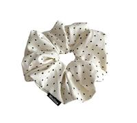 Coletero De Encaje 1 Uds. De coleteros de encaje for mujer, bandas elásticas for el pelo, coleteros, lazo, pelo de Color sólido(Cream heart)