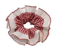 Coletero de encaje de doble capa para mujeres y niñas, accesorios de peinado francés