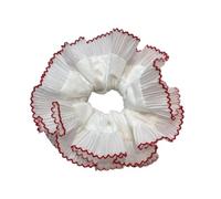 Coletero de encaje de doble capa para mujeres y niñas, accesorios de peinado francés