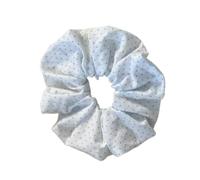 Coletero de encaje grueso de gran tamaño, elegante cuerda de pelo punteada, coletero para mujer