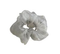 Coletero de Lunares Para Mujer 1pcs Fresh Mesh Large Intestine Hair Rings - Floral Dots Head Rope Academy Wind Elastic Band Hair Accessories(FCCQ-24X01)