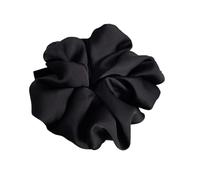 Coletero de Lunares Para Mujer Elegant Black Scrunchies Women Girls Elastic Hair Rubber Bands Accessories Tie Hair Ring Rope Headdress Headwear(Black)