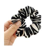 Coletero de Lunares Para Mujer Leopard Scrunchies Zebra Pattern Hair Rope Women Girls Dot Hair Ties Ponytail Holder Elastic Hair Band Lady Rubber Band(227-black-22)