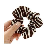Coletero de Lunares Para Mujer Leopard Scrunchies Zebra Pattern Hair Rope Women Girls Dot Hair Ties Ponytail Holder Elastic Hair Band Lady Rubber Band(227-Coffee-22)