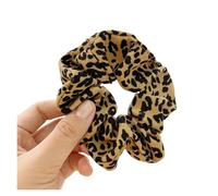 Coletero de Lunares Para Mujer Leopard Scrunchies Zebra Pattern Hair Rope Women Girls Dot Hair Ties Ponytail Holder Elastic Hair Band Lady Rubber Band(227-Coffee-23)