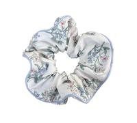 Coletero de Lunares Para Mujer Sea Blue Polka Dot Hair Ties Rubber Sweet Headwear Versatile Floral Plaid Hair Ropes For Girls Women(Color5)