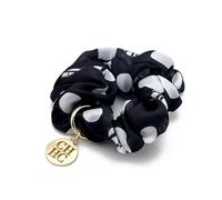 Coletero de Lunares Para Mujer Single Piece Elegant Ponytail Rubber Band Elastic Headband Hair Accessory Silk Satin Women's Polka Dot Hair Rope(Color2)