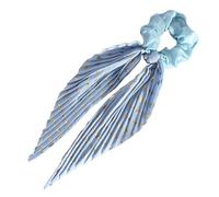 Coletero de pelo de moda con lazo floral, elegante accesorio para el pelo para fiestas, añade romance para varios peinados