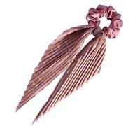 Coletero de pelo de moda con lazo floral, elegante accesorio para el pelo para fiestas, añade romance para varios peinados