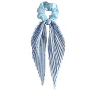 Coletero de pelo de moda con lazo floral, elegante accesorio para el pelo para fiestas, añade romance para varios peinados