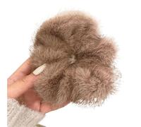 Coletero De Tela Cuerda de pelo felpa versátil for otoño e invierno for mujer, diademas, coleteros, accesorios, regalos(Color4)