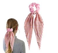 Coletero de Tela Elástica con Volantes | que no dañan peinados de niña | Coleteros Sin Daño En El Cabello | para Cabello Fino Medio Grueso Largo Corto Uso Diario Viajes Camping