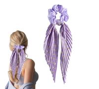 Coletero de Tela Elástica con Volantes | que no dañan peinados de niña,Coleteros Sin Daño En El Cabello,para Cabello Grueso Largo Medio Hogar Oficina Exterior Viaje