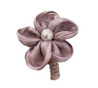 Coletero elástico con forma de flor para el pelo, cordón de teléfono, coleta para mujer, accesorio para niña