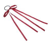 Coletero Elástico con Lazo de Tejido Rojo Ligero y Diseño Juvenil para Mujeres y Niñas en Diversas Ocasiones