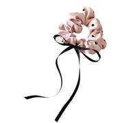 Coletero elástico de gran tamaño con lazo punteado, elegante cuerda para el pelo para mujer, soporte para cola de caballo