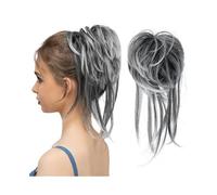 Coletero Extensiones de cabello sintético con moño desordenado, elástico y ondulado natural for mujer Extensión(1B 171T1001)