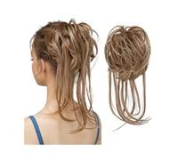 Coletero Extensiones de cabello sintético con moño desordenado, elástico y ondulado natural for mujer Extensión(12H24)