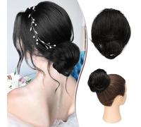 Coletero largo y fino para mujer, 25 g (rubio dorado intenso)