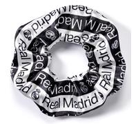 Coletero para el pelo del Real Madrid Football Club en blanco y negro