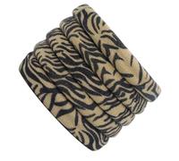 Coletero vintage de animales para mujer, accesorios de peinado para uso casual y formal, 5 unidades