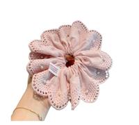 Coleteros 3pcs Lace Large Flower Scrunchies