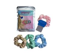 Coleteros antipiojos con Liendrera Coleteros Repelentes de Piojos y Liendrera Profesional. En Bolsa Zip - 100% Naturales con Aceites Esenciales - Prevención Efectiva Anti Piojos (4 unidades)