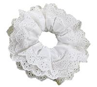 Coleteros de encaje multicapa de alta elasticidad para coletas de caballo para mujeres y niñas, accesorios para el cabello para cumpleaños