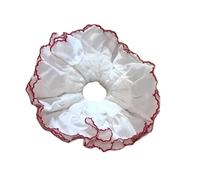 Coleteros de encaje para el pelo, coleteros elásticos para el cabello, coleteros grandes para el pelo, estilo vintage, accesorios femeninos