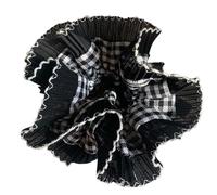 Coleteros de encaje vintage para el cabello, coleteros de gran tamaño, elegante, coletero para mujer