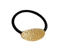 Coleteros de metal con forma de abanico para mujer, cómodos accesorios de cuerda elástica para el pelo, prácticos, para bodas, fiestas, coletas simples