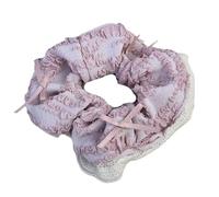 Coleteros elásticos con lazo de encaje para mujer InsStyle con lazo para el pelo para niña, dulce clip para el pelo, decoración para fiestas