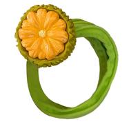 Coleteros elásticos de resina con diseños de frutas, suaves y transpirables, accesorios de peinado para mujeres y niñas