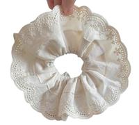 Coleteros elásticos de temperamento para niñas, con ribete de encaje, para maquillaje, primavera, para peinar el cabello, como se muestra en la imagen, 90