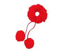 Coleteros elásticos para coletas de animé de felpa peluda, para adultos, niños, festivales, para invierno