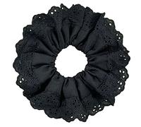 Coleteros elásticos para el cabello para mujeres y niñas, accesorios para el cabello para mujeres y niñas, para uso diario, coleteros de encaje para mujeres y niñas