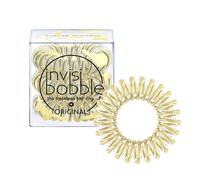 Coleteros en espiral Invisibobble Original Time to Shine Edition con agarre fuerte, sin dejar rastro, para mujer - Youre Golden (paquete de 3)